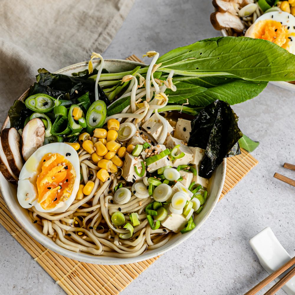Ramen de miso et tofu